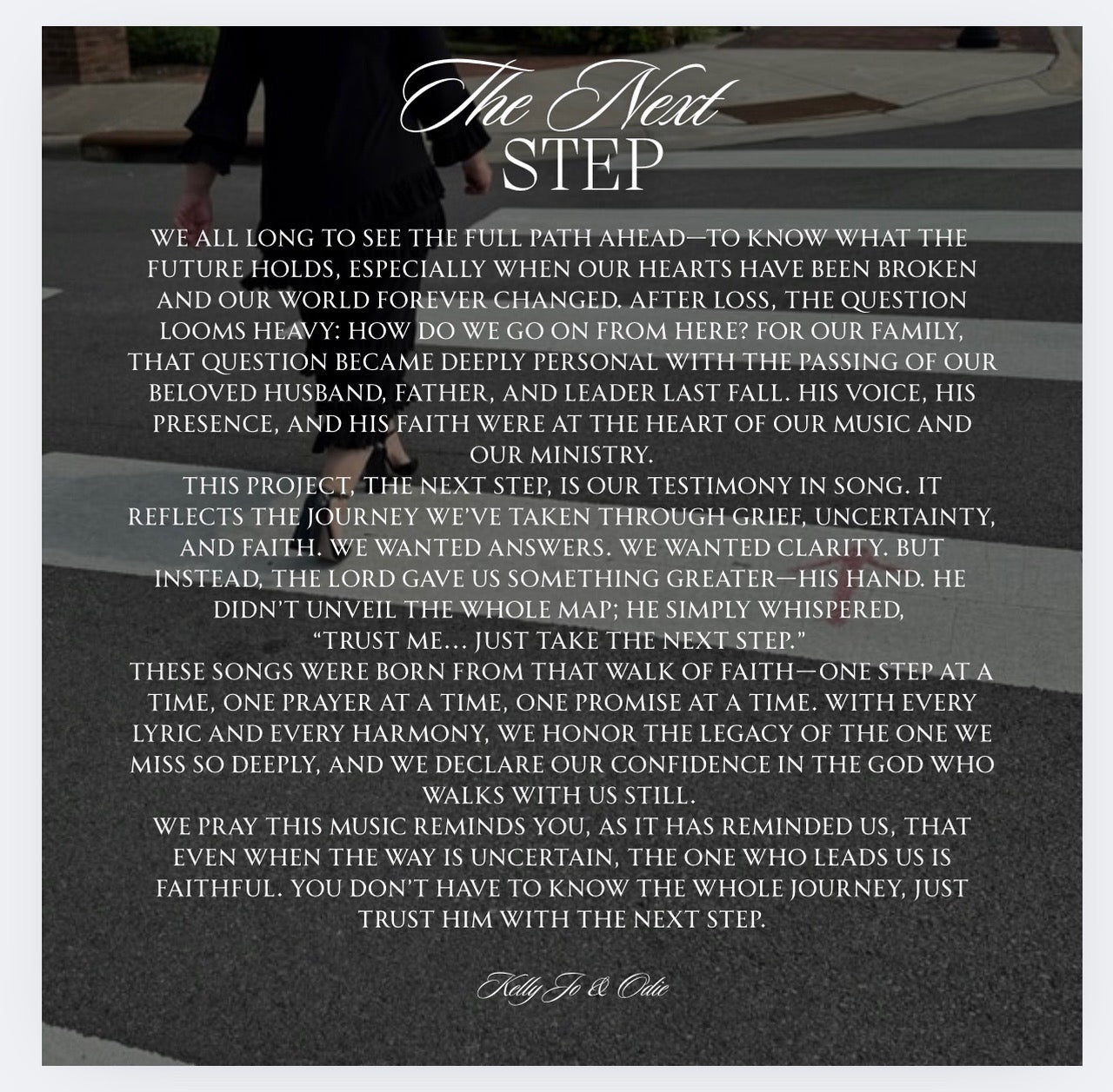 CD The Next Step by Kelly Jo and Odie